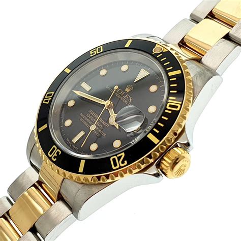 rolex gouden heren horloge|rolex sub horloge.